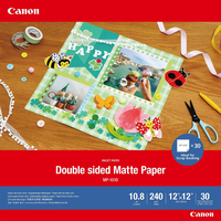 MP-101D 12x12 30 - Double Matte Photo Paper 12x12 