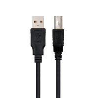 Cabo USB 2.0 A > B M/M, AWG30, 1.0 m  