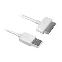 Cabo USB 2.0 para Apple 30 pins, 1 metro 