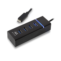 HUB USB 4 USB 3.1 portas Gen1 (USB 3.0) tipo-C 