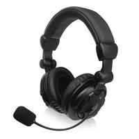 Headsets stereo com microfone e controlo de volume