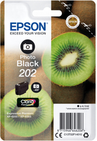 Singlepack Photo Black 202 Claria Premium Ink 