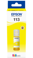 113 EcoTank Pigment Yellow ink bottle 