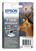 Multipack de 3 cores T1306 Tinta DURABrite Ultra 