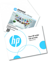 HP Advanced Photo Paper, Gloss (5x5 in; 127x127 mm