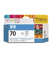 HP 70 130 ml Light Grey Ink Cartridge with Vivera 