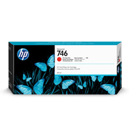 HP 746 300-ml Chromatic Red DesignJet Ink Cartridg