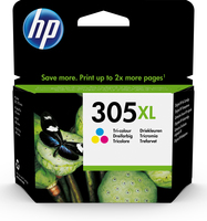 HP 305XL High Yield Tri-color Original Ink Cartrid