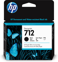 HP 712 80-ML BLACK DESIGNJET INK CARTRIDGE 