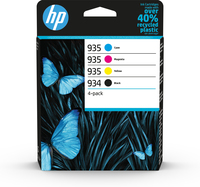 HP 934 Black / 935 CMY Ink Cartridge 4-Pack 