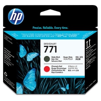 HP 771 Matte Black/Chromatic Red Designjet Printhe