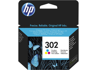 HP 302 Tri-color Original Ink Cartridge 