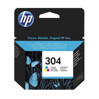 HP 304 Tri-color Ink Cartridge 