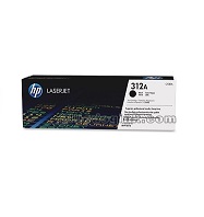 HP 312A Black LaserJet Toner Cartridge (CF380A) 