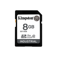 SDHC Card 8GB Industrial C10 UHS-I U3 V30 A1 pSLC 