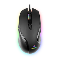 Rato Gaming ambidestro e ergonomico - Luzes RGB - 