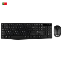 ALLURE KIT - Conjunto Teclado + Rato Wireless 