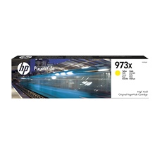 HP 973X High Yield Yellow Original PageWide Cartri