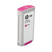 HP 728 130-ml Magenta DesignJet Ink Cartridge 