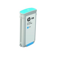 HP 728 130-ml Cyan DesignJet Ink Cartridge 