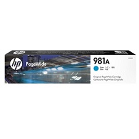 HP 981A Cyan Original PageWide Cartridge