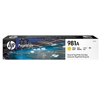 HP 981A Yellow Original PageWide Cartridge