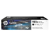 HP 981X High Yield Black Original PageWide Cartrid