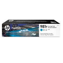 HP 981Y Extra High Yield Cyan Original PageWide Ca