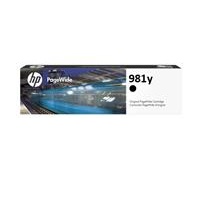 HP 981Y Extra High Yield Black Original PageWide C